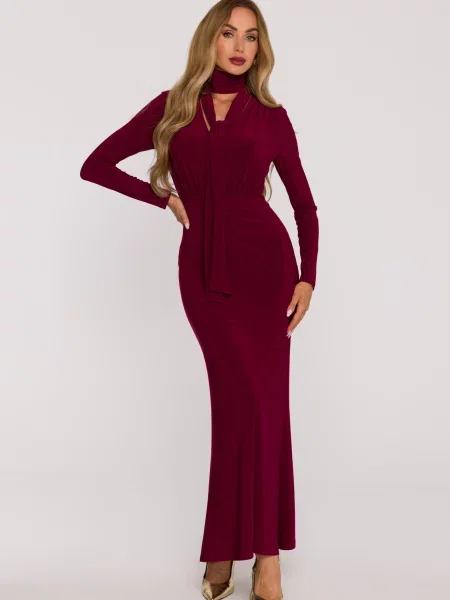 Rochie maxi Made Of Emotion eleganta verde