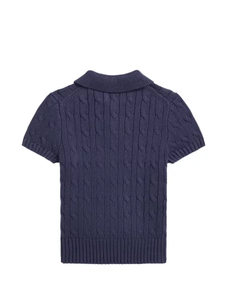 Koszulka polo dziecięca Polo Ralph Lauren niebieska
