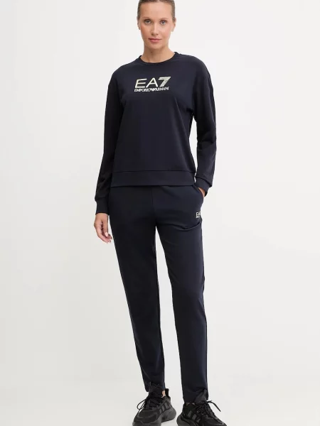 Trenirka Emporio Armani mornarsko modra