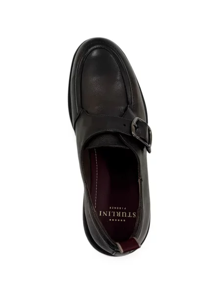 Pantofi loafer Sturlini Firenze cu cataramă maro