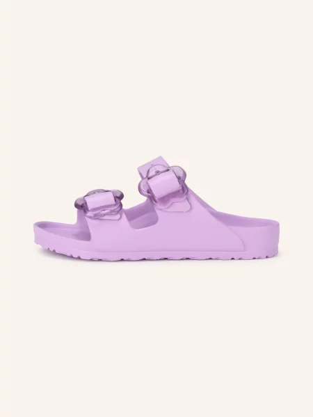 Birkenstock Pantofle Arizona Flower světle fialová