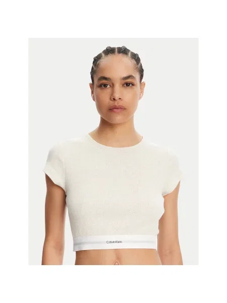 Calvin Klein Underwear T-Shirt Slim Fit μπεζ
