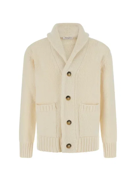 Gulerat cardigan Kangra alb