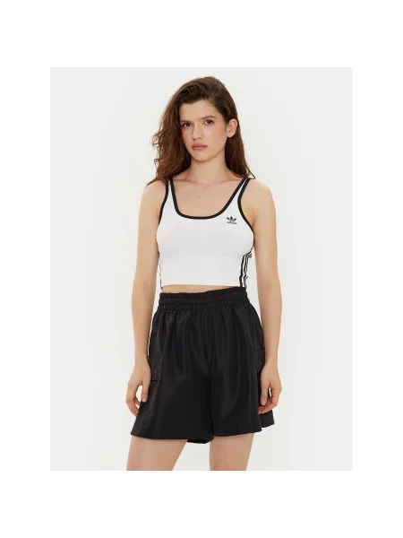 Adidas Топ adicolor Slim Fit білий