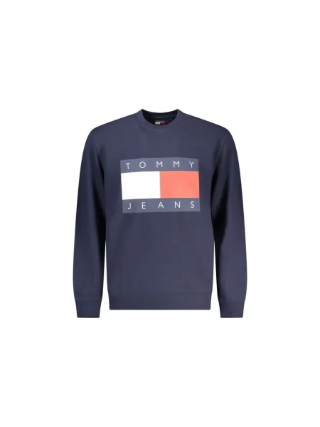 Geacă de blugi Tommy Jeans albastru