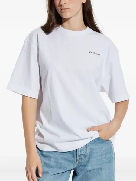 Marškinėliai Off-white balta