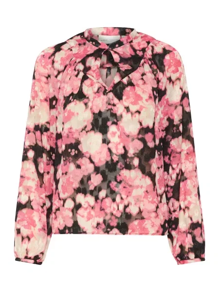 InWear Bluză Cisiral bej / roz deschis negru