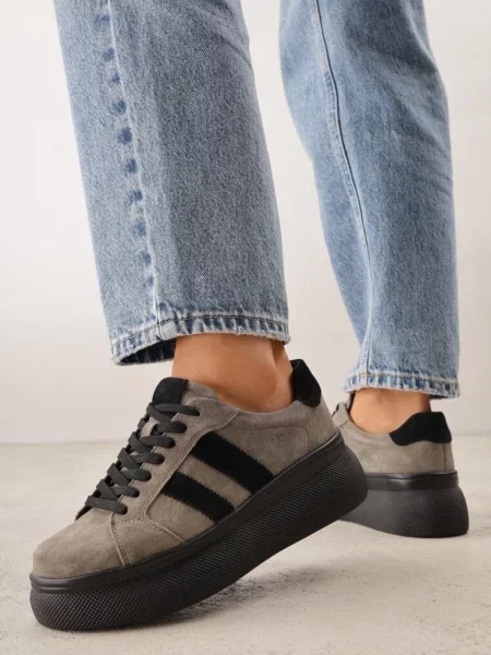 Sneakers Teskara Teslara închis bej