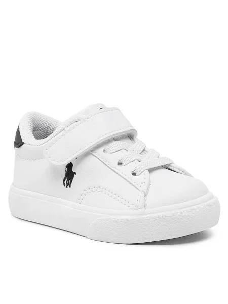 Sportcipő Polo Ralph Lauren Theron V Ps White Smooth PU/Navy w/ Navy PP fehér