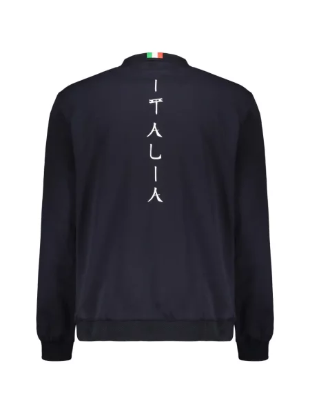 Hanorac Ea7 Emporio Armani cu imagine albastru