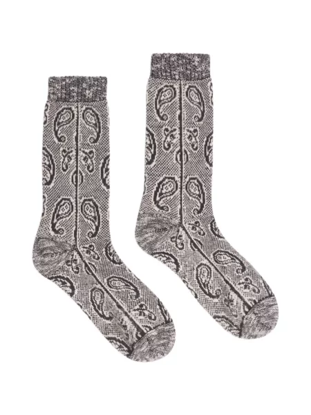 Șosete Dries Van Noten de lână alb