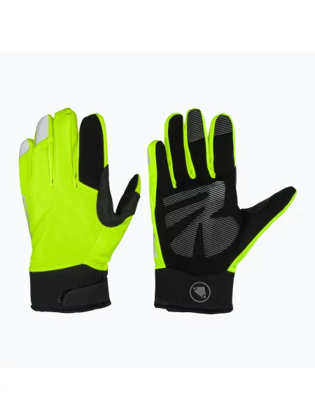 Rękawiczki rowerowe Endura Strike bright yellow żółte