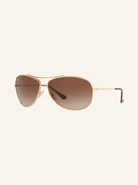 Ray-Ban Sluneční Brýle zlatá/ hnědý přechod zlaté