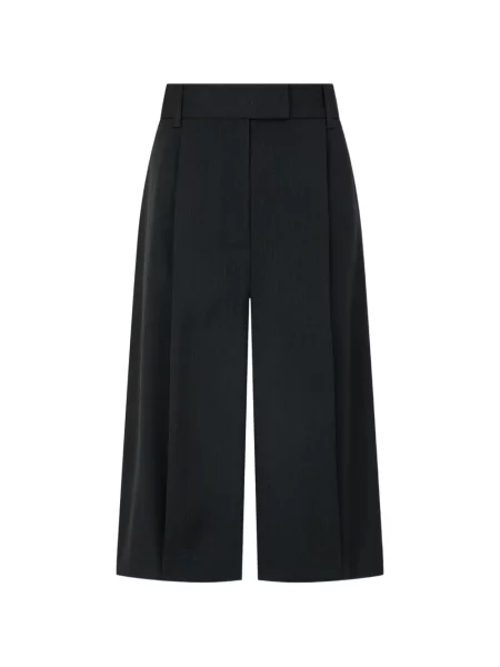 Pantaloni Tomboy cu dungi negru