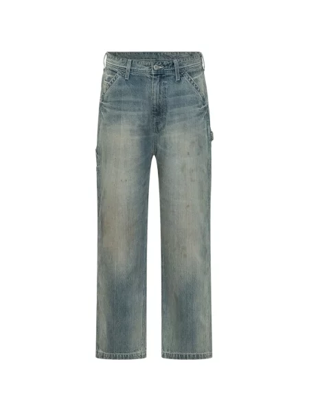 Pantaloni Universal Overall albastru
