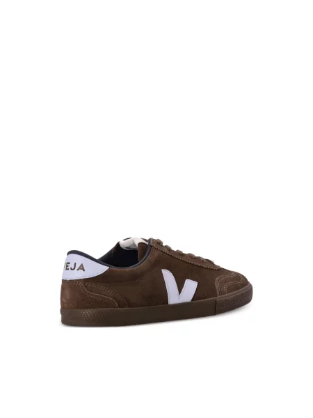 Sneakersy Veja Volley skórzane brązowe