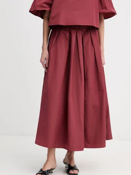 Weekend Max Mara fustă FORMICA bordo