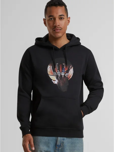 Hoodie Mister Tee črna