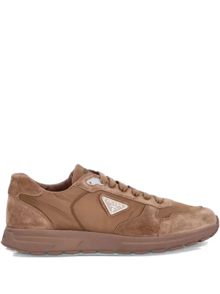 Sneakerși Prada maro