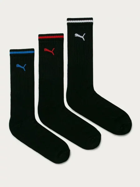 Puma Чорапи 3 чифта черно