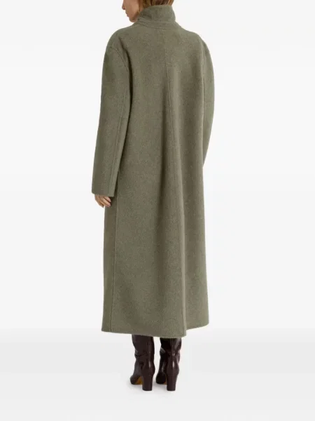 Palton Alberta Ferretti cu rever gri