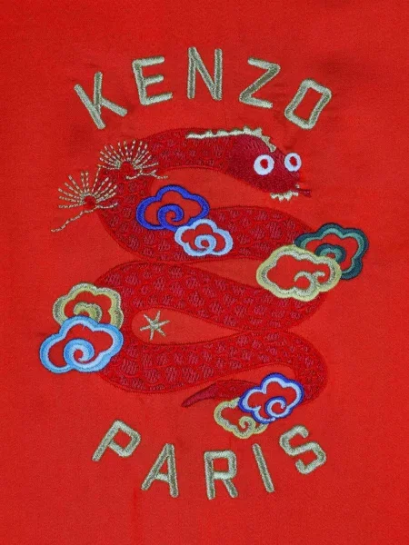 Sukienka dziecięca Kenzo czerwona