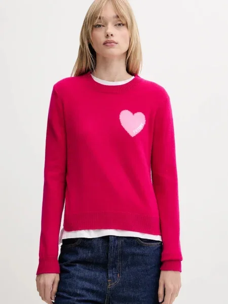 Pulover iz kašmirja FROM FUTURE roza
