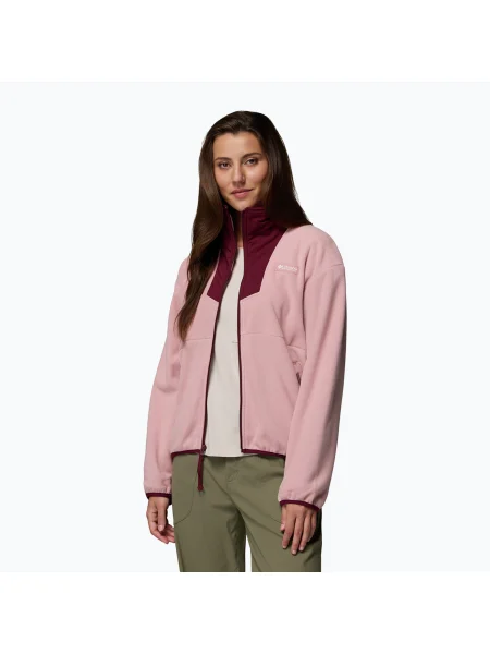 Bluza Columbia Sequoia Grove Full Zip eraser pink/rich wine różowa
