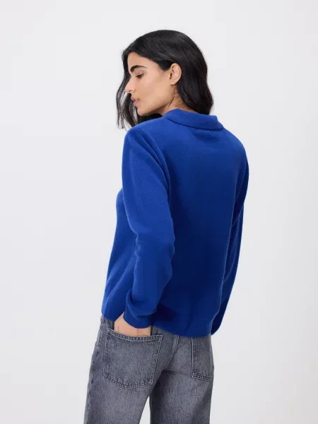 Reserved Вовняний джемпер індиго 