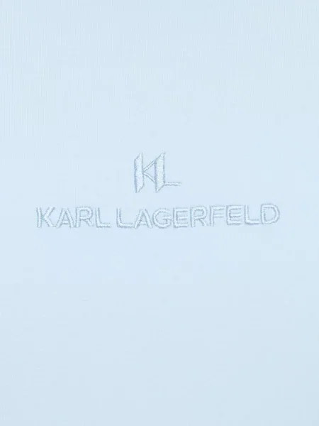Футболка Karl Lagerfeld голубая
