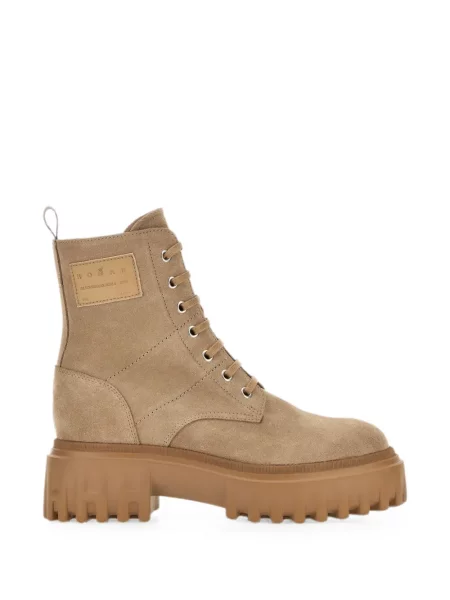 Botine Hogan cu șireturi din dantelă