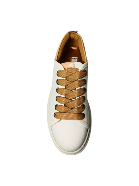Sneakersy Alexander Smith skórzane białe