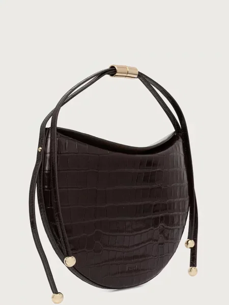 Кожаная сумка через плечо Furla