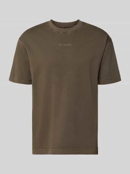 T-shirt o kroju relaxed fit z czystej bawełny Marc O'polo