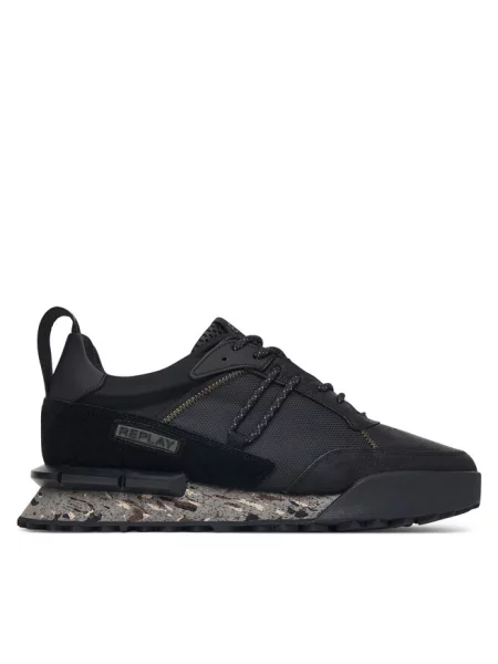 Sneakersy REPLAY czarne