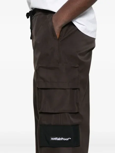 Pantaloni cargo Notrainproof cu aplicații maro