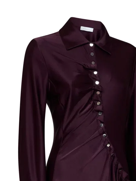 Rochie Rabanne asimetrică violet