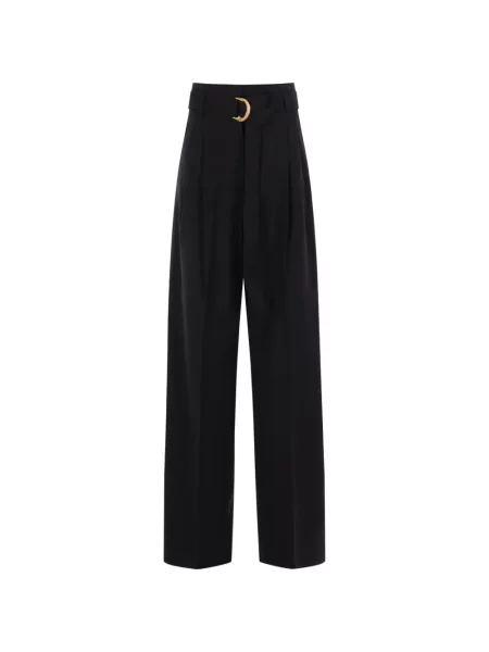 Cu centură pantaloni Max Mara negru