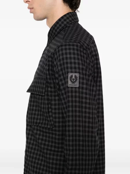 Cămașă Belstaff în carouri negru