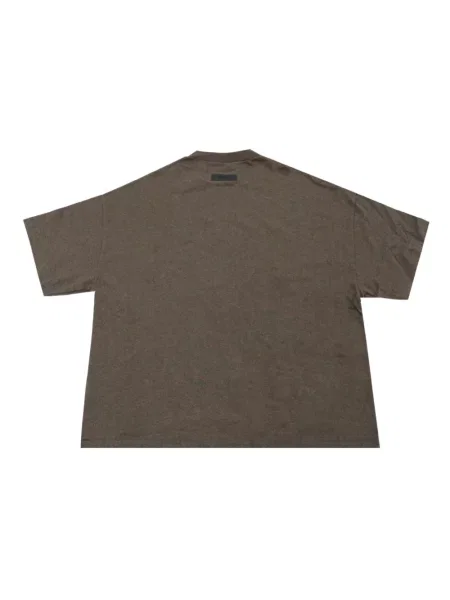 Тениска Fear Of God Essentials с принт кафяво