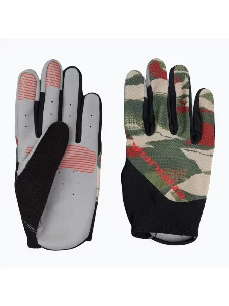 Мъжки ръкавици за колоездене Endura Hummvee Lite Iconed tweed green зелено