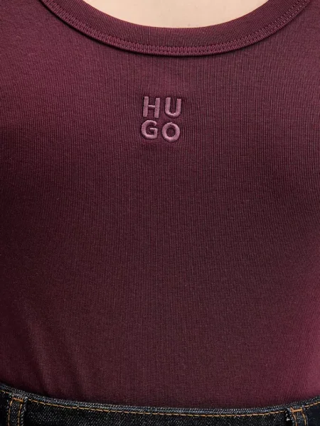 Топ HUGO Datamia чорний