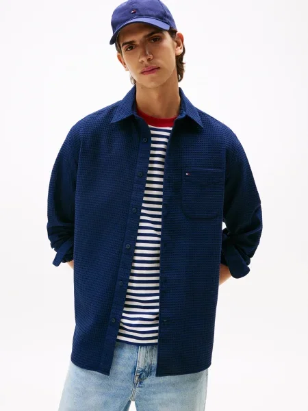 TOMMY HILFIGER Srajca temno modra