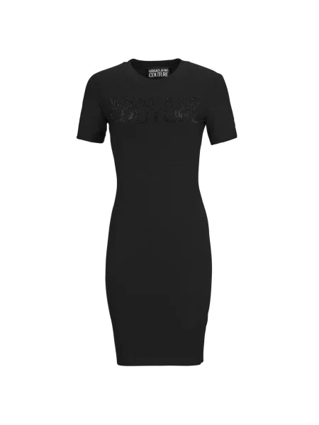 Džínsové šaty Versace Jeans Couture čierna