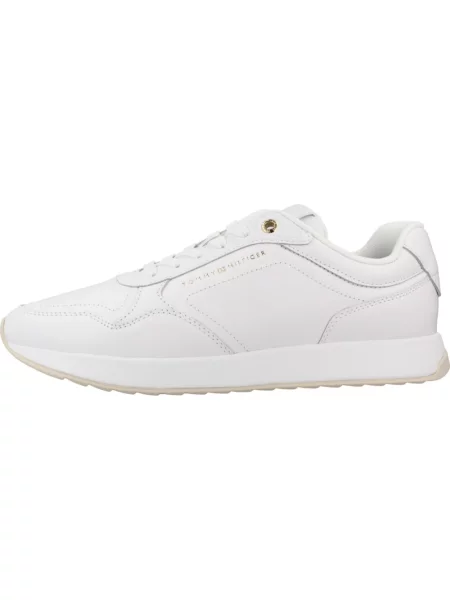 Sneakersy Tommy Hilfiger skórzane białe
