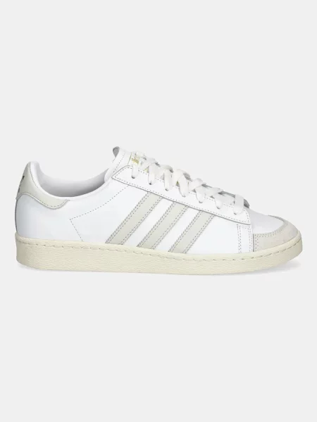 Δερμάτινα αθλητικά παπούτσια adidas Originals Jabbar LO άσπρο λευκό
