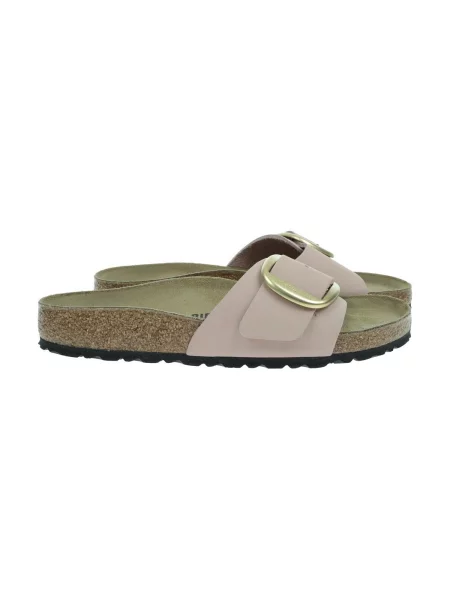 Pantofi Birkenstock cu cataramă roz