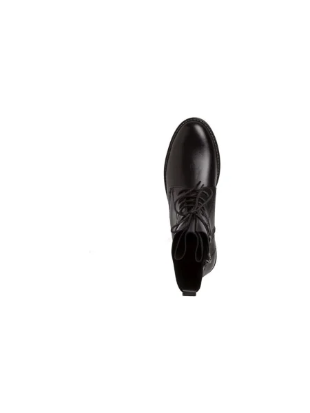 Botine Marco Tozzi cu șireturi negru