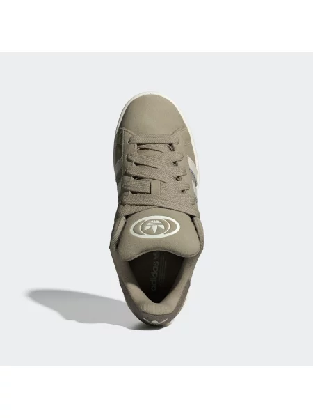 Sneakersy Adidas Campus zamszowe białe