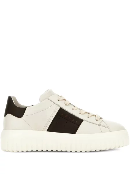 Sneakerși Hogan cu dungi alb